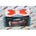 Razor Blade - White Red 6.5 Inch